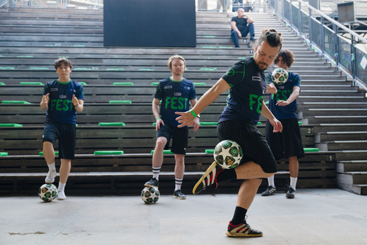 Liga Fest. Закрытый показ финала Лиги чемпионов